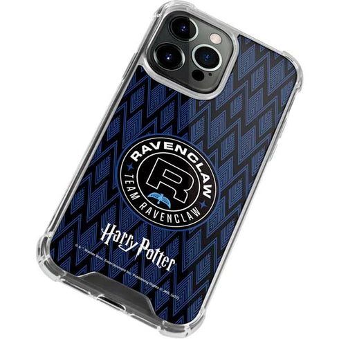 Wizarding Worlds Harry Potter Team Ravenclaw iPhone 15 Pro Clear Case